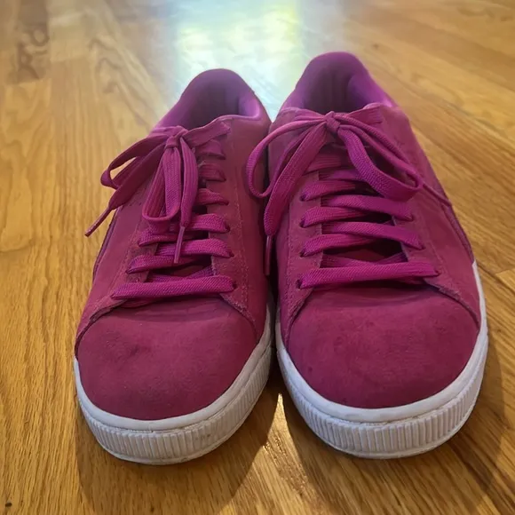 Puma size 8 men’s pink fuchsia shoes
