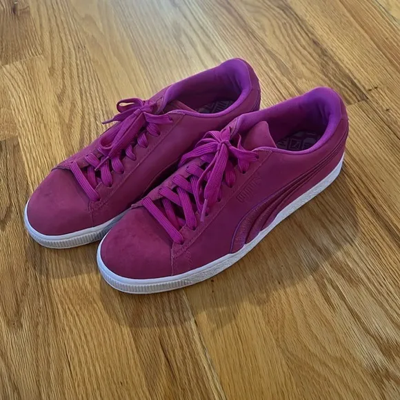 Puma size 8 men’s pink fuchsia shoes