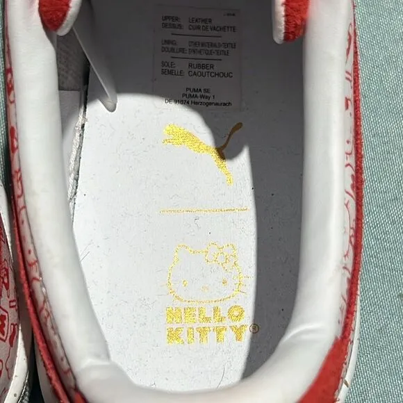 PUMA x Hello Kitty suede shoes Size 9.5   B53