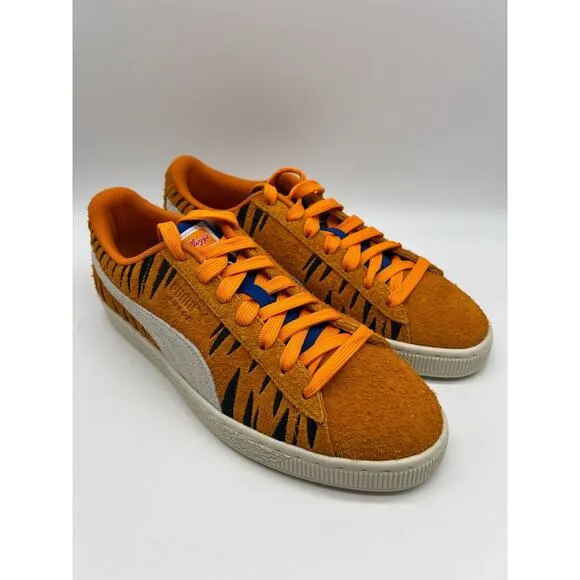 Puma x Kellogg's Frosted Flakes Sneakers Shoes Tony the Tiger 70th Men Sz 8.5🛒