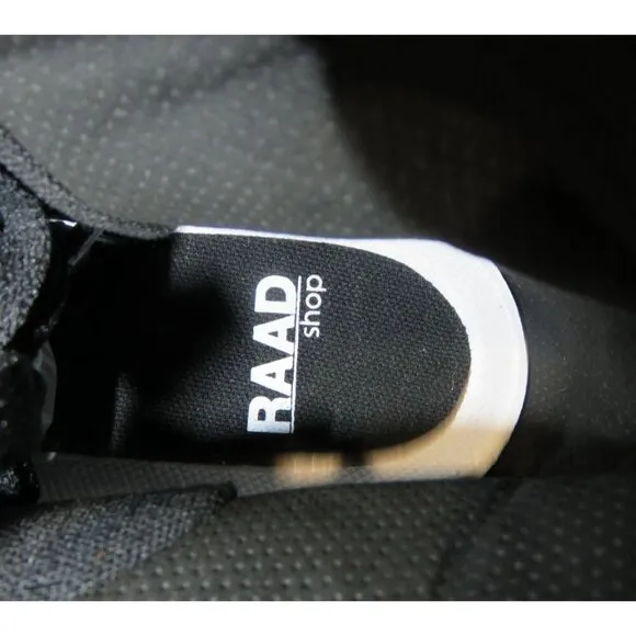 RAAD Shop Beast Mode On Black Camo High Top Canvas Sneakers men 9.5 women 11