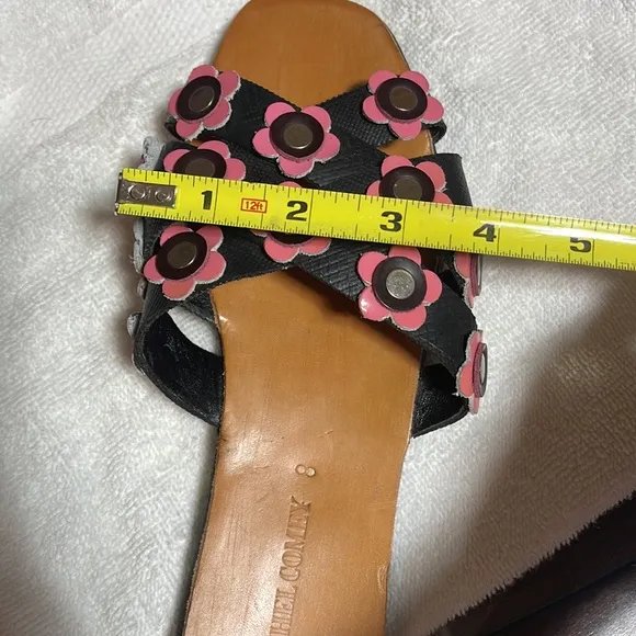 Rachel Comey ACTA SANDAL 🌸 Pink flower flowers Crisscross Size 8 New