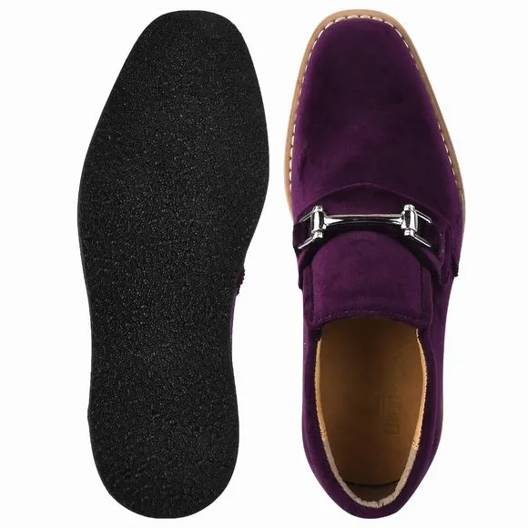 Rachel Kids Velvet Buckle Semi Casual Loafer