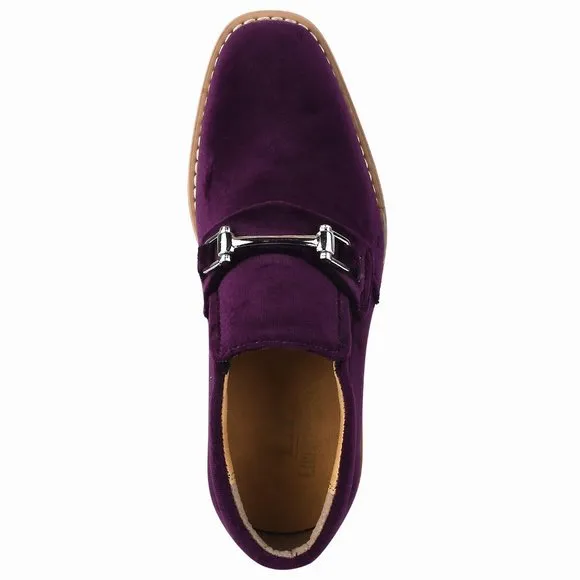 Rachel Kids Velvet Buckle Semi Casual Loafer