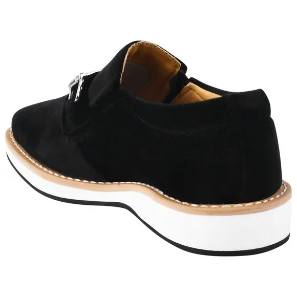 Rachel Kids Velvet Buckle Semi Casual Loafer