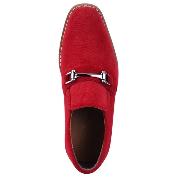 Rachel Kids Velvet Buckle Semi Casual Loafer