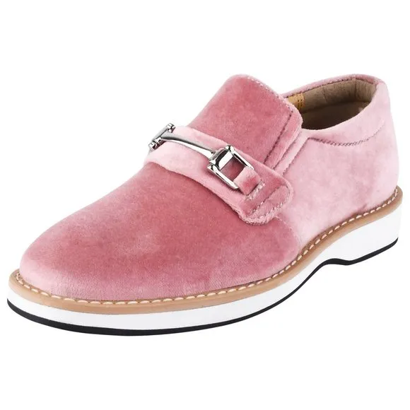 Rachel Kids Velvet Buckle Semi Casual Loafer