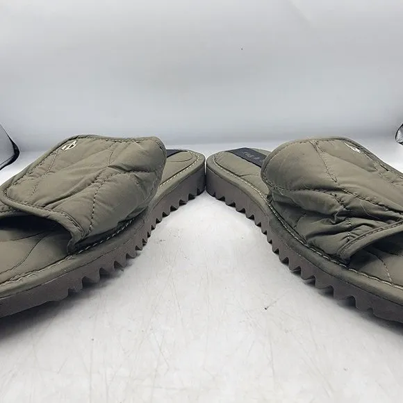 Rag &amp; Bon Eira Slides Womens 8.5 Moss Green Slippers Casual Outdoors Walking