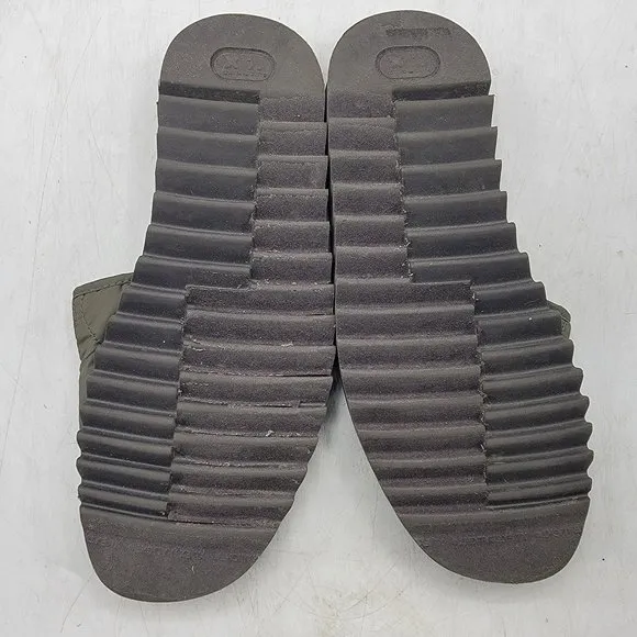 Rag &amp; Bon Eira Slides Womens 8.5 Moss Green Slippers Casual Outdoors Walking