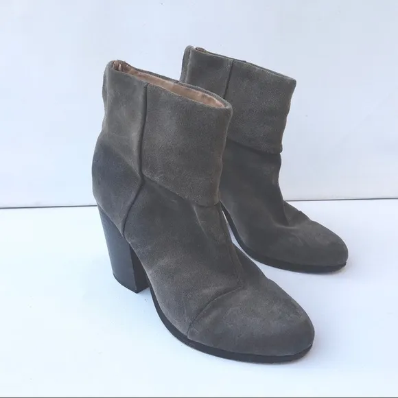 RAG &amp; BONE ankle Newbury Boots 38 7.5 8 tan