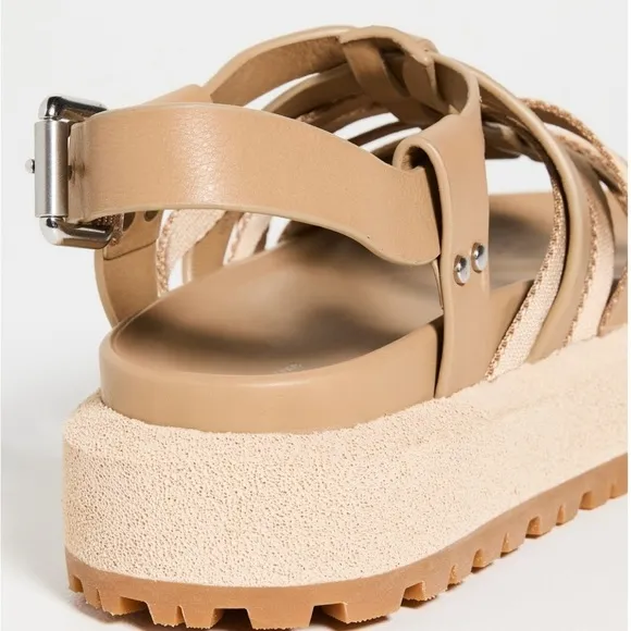 Rag &amp; Bone Park Leather Sandals Size 6.