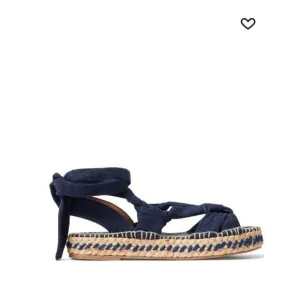 Ralph Lauren Collection Lilyann linen-silk sandals