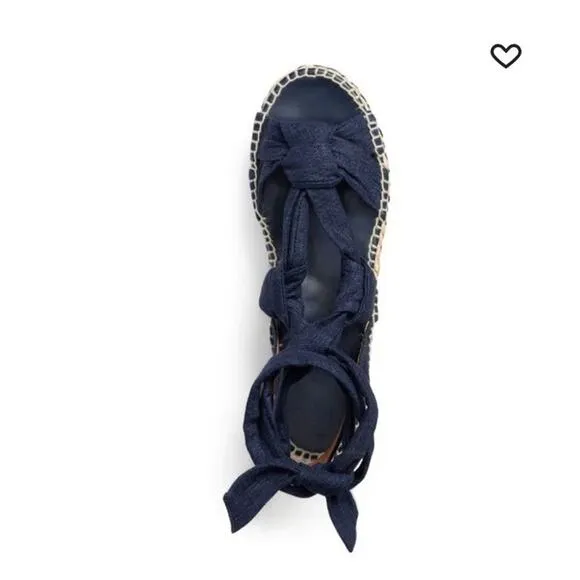 Ralph Lauren Collection Lilyann linen-silk sandals