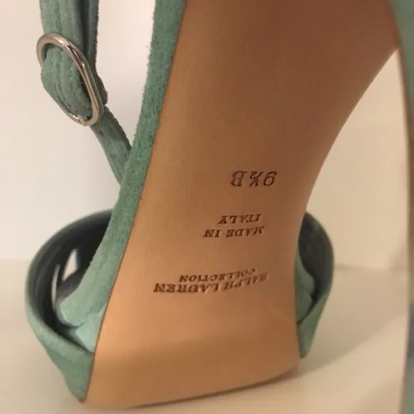 Ralph Lauren Collection Peep Toe Suede Pumps‌‌‌‌‌‌‌‌‌‌‌‌‌