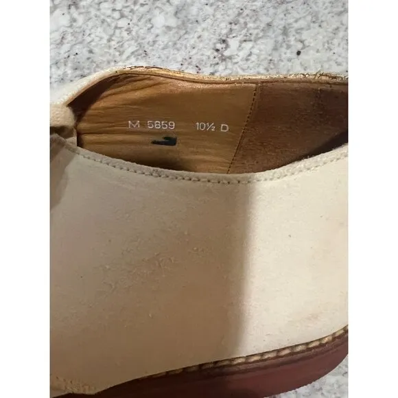 Ralph Lauren Country Leather Suede Dress Shoes - Size 10.5