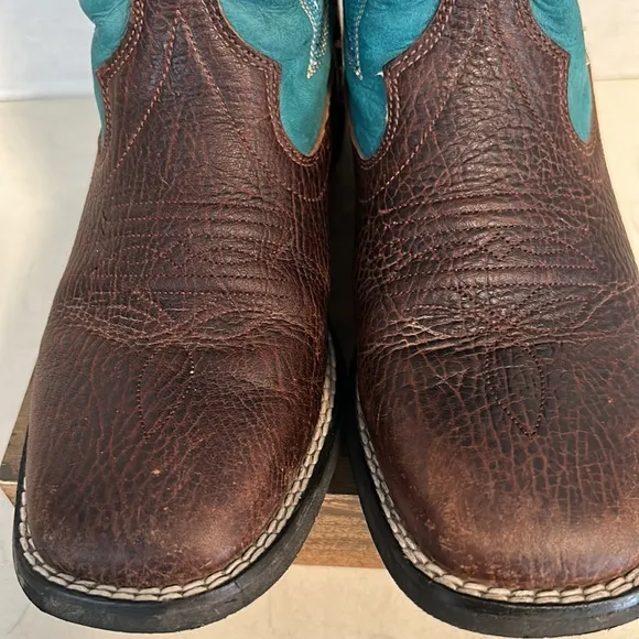 Rank  45- Boys’ Connor Western Boots-Broad Square Toe