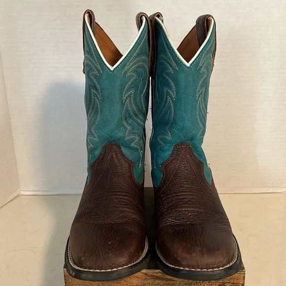 Rank  45- Boys’ Connor Western Boots-Broad Square Toe