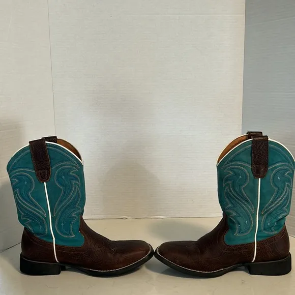 Rank  45- Boys’ Connor Western Boots-Broad Square Toe