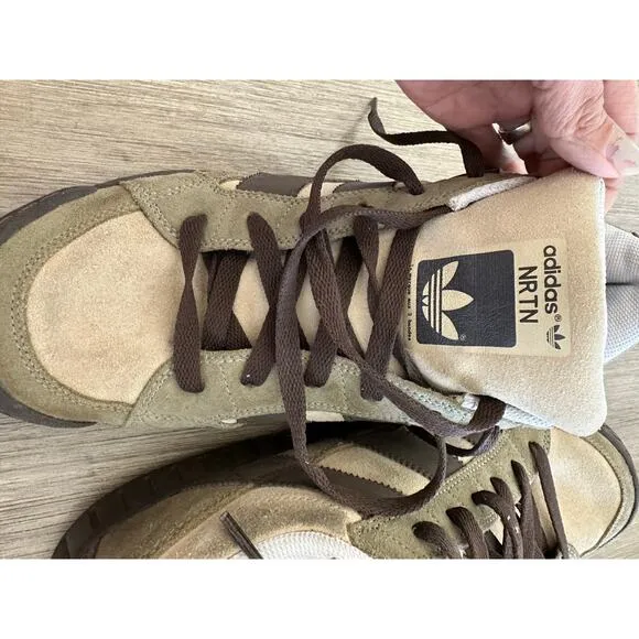 RARE Adidas Norton 1995 38631 Beige Skateboarding Shoes Size US 11 no box
