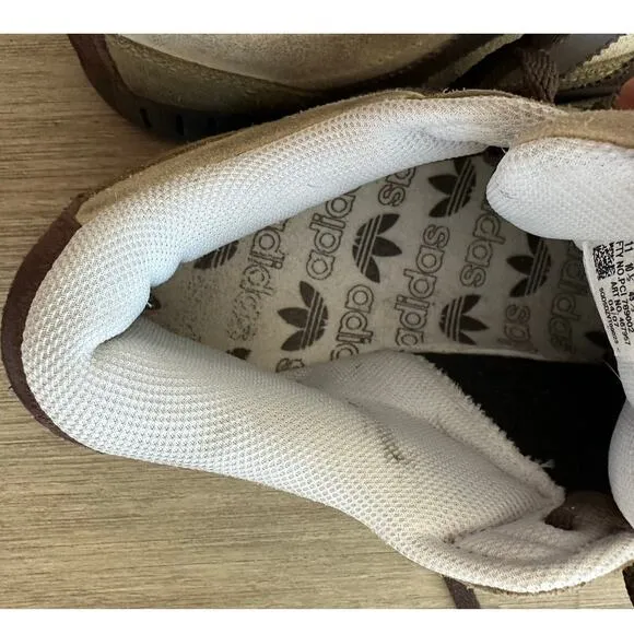 RARE Adidas Norton 1995 38631 Beige Skateboarding Shoes Size US 11 no box