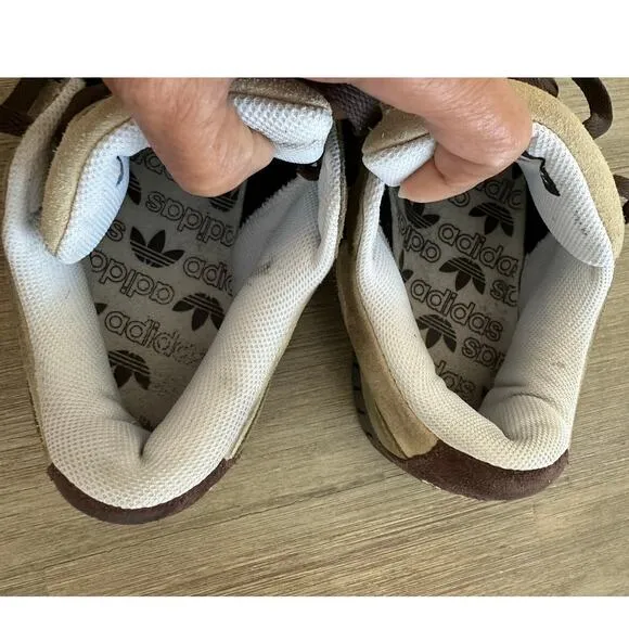RARE Adidas Norton 1995 38631 Beige Skateboarding Shoes Size US 11 no box