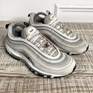 Rare color way !!! Nike Air Max 97 SE College Grey/Black Sneakers Athletic Shoes