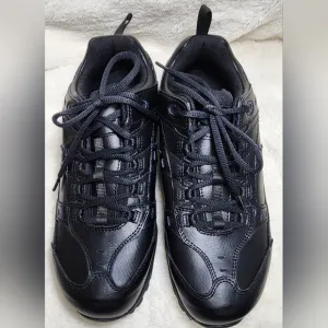Red Wing Black Athletic Shoes with Leather Upper With Metal Toe Size 9