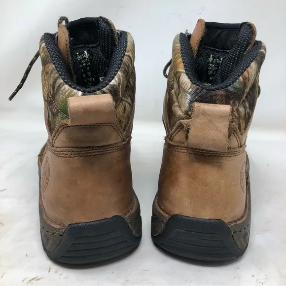 Red Wing Irish Setter Hunt Leather Camo Boots