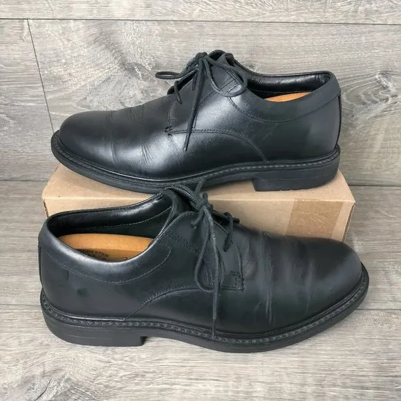 Red Wing Shoes Readiflex Mens Oxfords Size 9 Black Leather Lace-Up Dress 4070