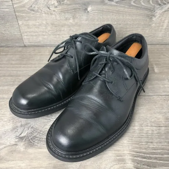 Red Wing Shoes Readiflex Mens Oxfords Size 9 Black Leather Lace-Up Dress 4070