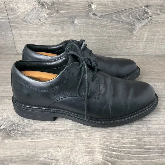 Red Wing Shoes Readiflex Mens Oxfords Size 9 Black Leather Lace-Up Dress 4070
