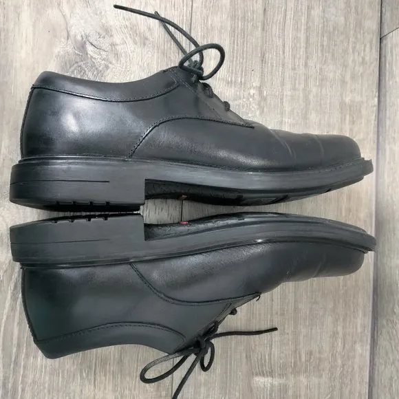 Red Wing Shoes Readiflex Mens Oxfords Size 9 Black Leather Lace-Up Dress 4070