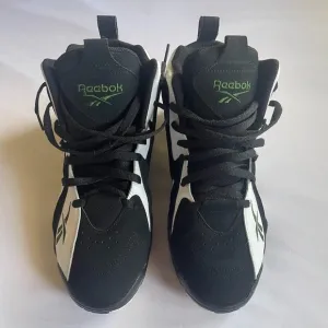 Reebok Black and White Athletic Shoes