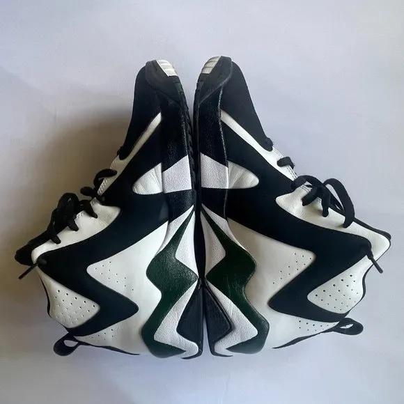 Reebok Black and White Athletic Shoes