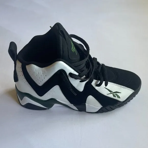 Reebok Black and White Athletic Shoes