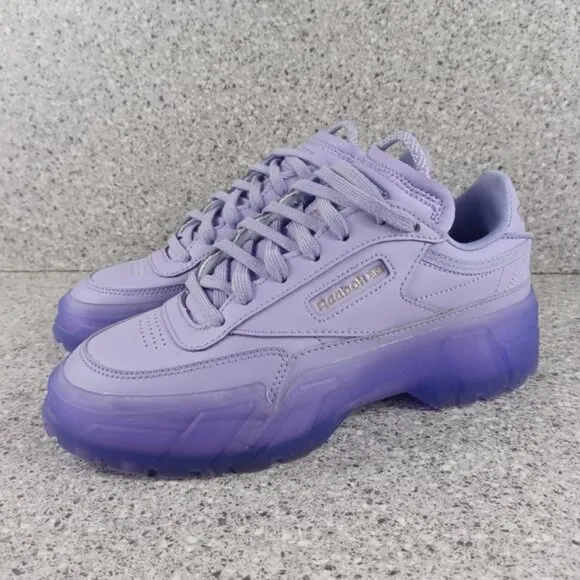 Reebok Cardi B Club B Sneakers Purple Size 4.5 Shoes