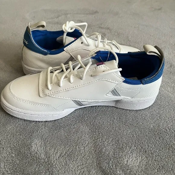 Reebok Club C White/blue/pink Shoes Women’s Size 8