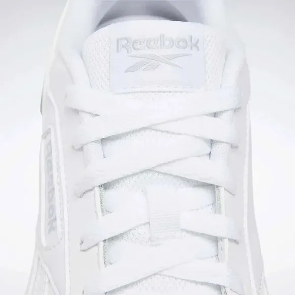 Reebok Glide GZ2321 Sneakers Men's 13 White Grey Leather Lifestyle Shoes TF371