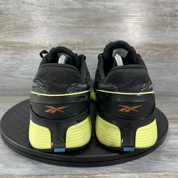 Reebok Men's Nano X3 Black Mesh Athletic Cross Training Shoes Size 10