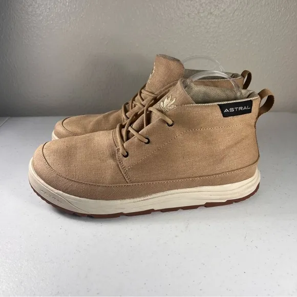 REI Astral Womens Hemp Chukker Khaki Chukka Boots Shoe Size 10