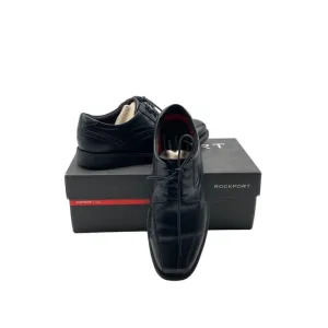 Rockport Black Men's SL2 Bike Toe Ox Leather Dress Shoes - Size 8M‎