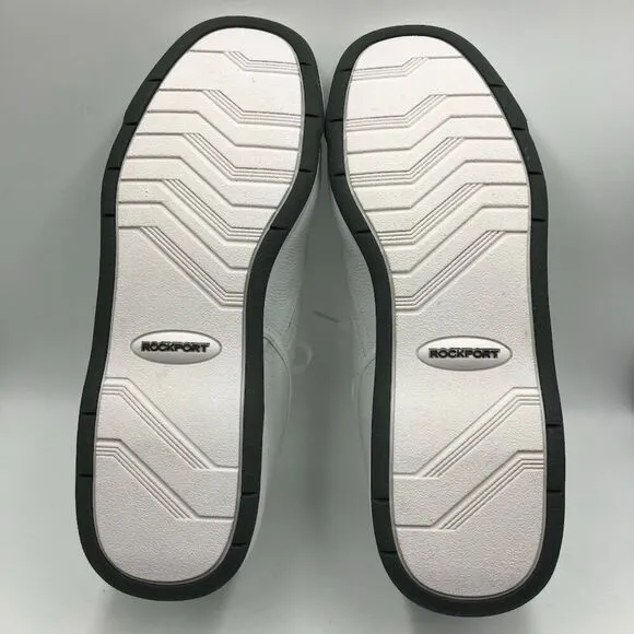 Rockport Prowalker Men's White Sneakers Unworn Size 10.5 Wide Leather Upper