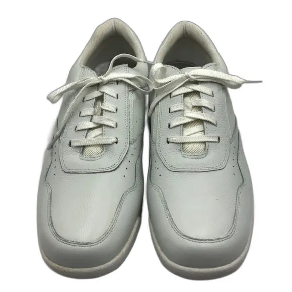 Rockport Prowalker Men's White Sneakers Unworn Size 10.5 Wide Leather Upper