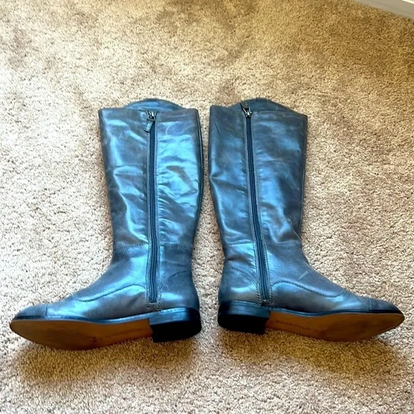 ROSEGOLD. knee length leather boots