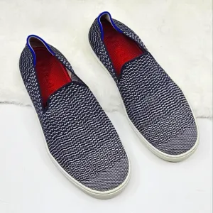 Rothy’s Maritime Gradient Slip On Sneaker Shoes navy white 10