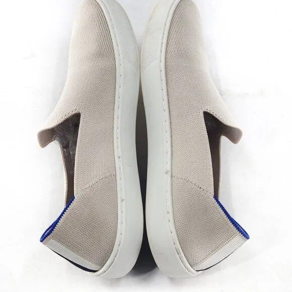 ROTHY'S The Original Slip On Sneaker Casual Low Top Loafer Shoes in Sand