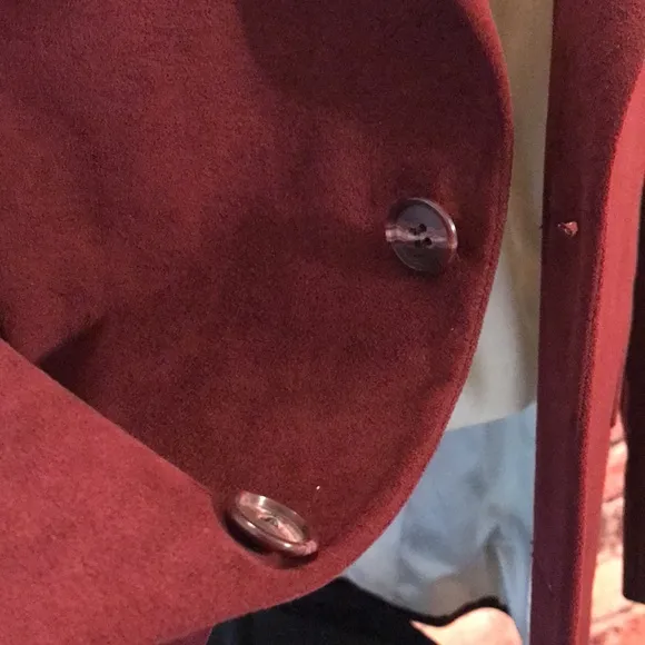 Round tree Ultra suede Coat