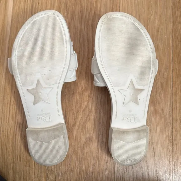 Rubber Macrocannage Dio(r)evolution Slide Sandals
