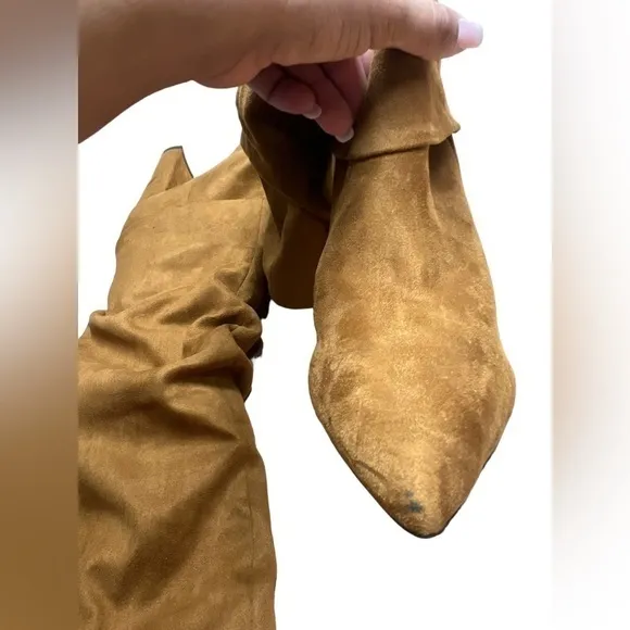 Saks Fifth Avenue Rumi Suede Knee High Boots