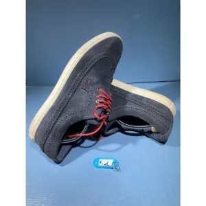 SAKS FIFTH AVE Mens 12 Blue Colored Suede Wingtip Casual Shoes